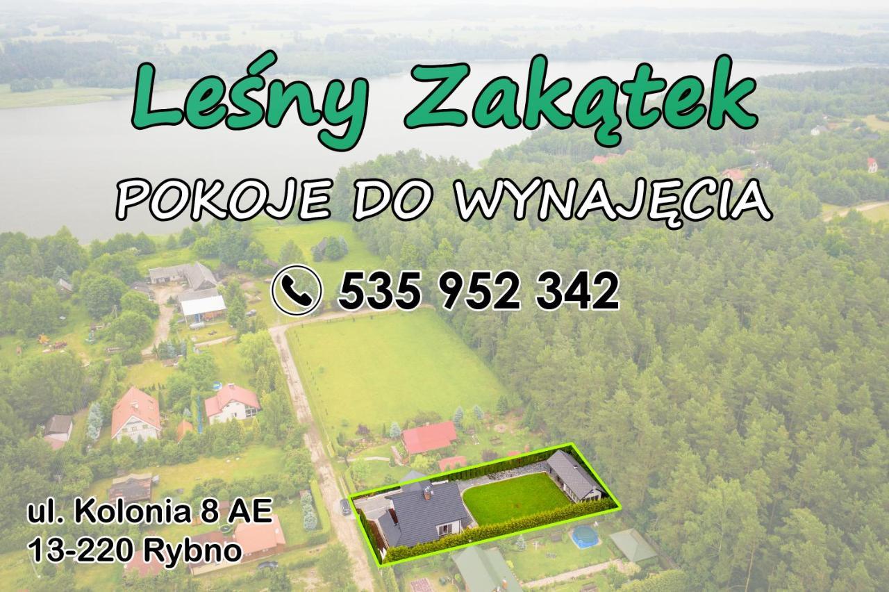 Lesny Zakatek Villa Rybno  Luaran gambar