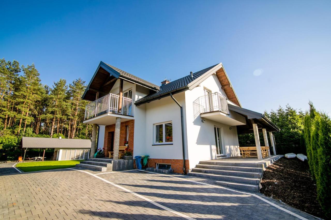 Lesny Zakatek Villa Rybno  Luaran gambar