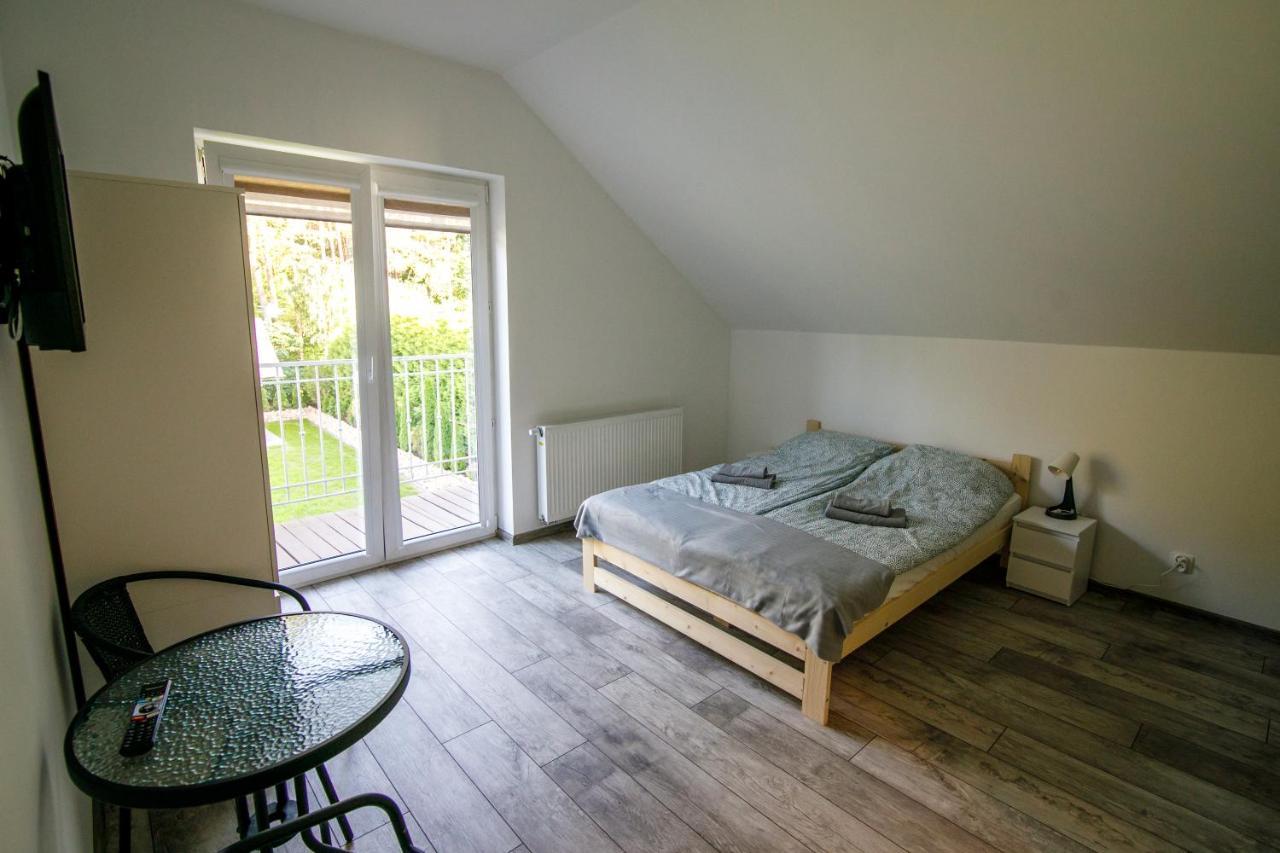 Lesny Zakatek Villa Rybno  Luaran gambar