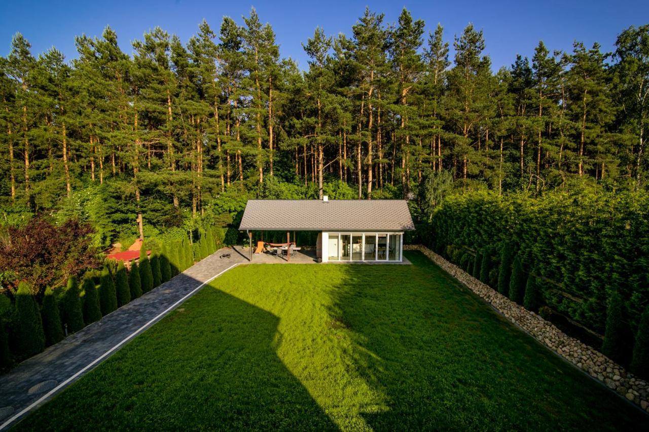 Lesny Zakatek Villa Rybno  Luaran gambar