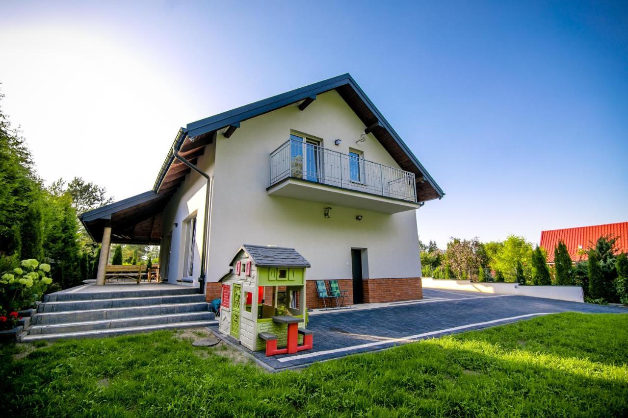 Lesny Zakatek Villa Rybno  Luaran gambar