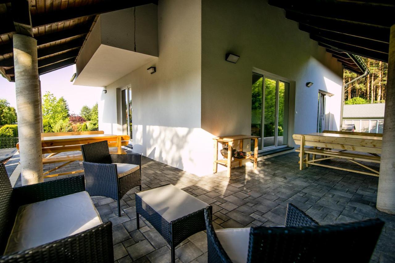 Lesny Zakatek Villa Rybno  Luaran gambar
